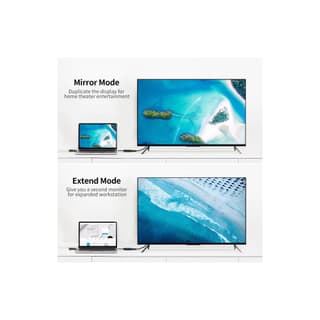 UGREEN MM107, HDMI to Displayport Converter 0.5m + USB for power, Black — 5