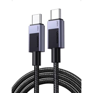 UGREEN L513, 240W, Type-C to Type-C PD Fast Charging Cable, 1m, Space Gray