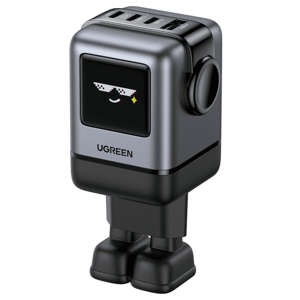 UGREEN X688 Nexode Uno RobotGaN, 100W, USB, Type-C, Phone Charger, Grey