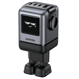UGREEN X688 Nexode Uno RobotGaN, 100W, USB, Type-C, Phone Charger, Grey