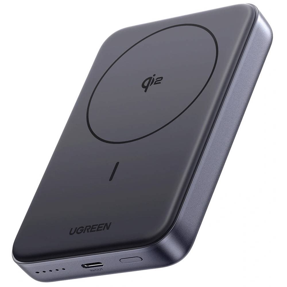 UGREEN PB761, 10000mAh 30W, Magnetic Wireless Power Bank, Black