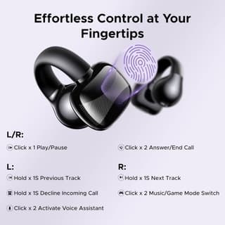 UGREEN WS209 HiTune S3, Earbuds, Wireless, Bluetooth, IPX5, Black — 4
