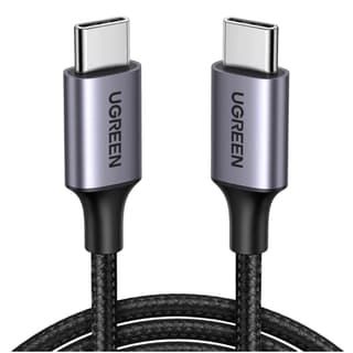 UGREEN US261, 60W, Type-C To Type-C, 0.5m, Grey