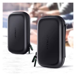 UGREEN LP128, Case Box For HDD And Accessories, Black — 5