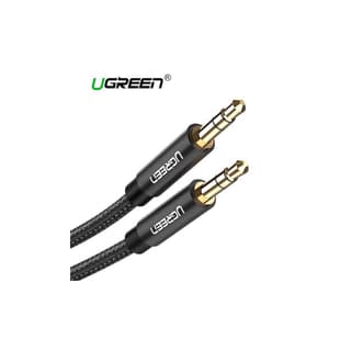 UGREEN AV112, 3.5mm Male To 3.5mm Male Cable, 1m, Black