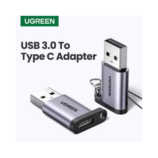 UGREEN US276 USB 3.0 to Type-C Adapter, Gray — 2