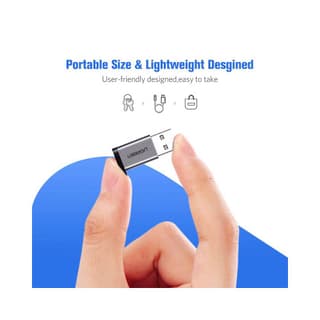 UGREEN US276 USB 3.0 to Type-C Adapter, Gray — 6