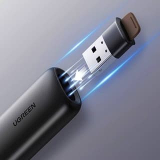 UGREEN LP479, Wireless, 2.4 GHz, 100m, Black — 4