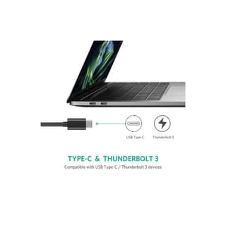 UGREEN CM199, USB Type-C to 10/100/1000M Ethernet Adapter, Space Gray — 6