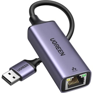 UGREEN CM209, USB 3.0 to RJ45 Ethernet Adapter, Space Gray