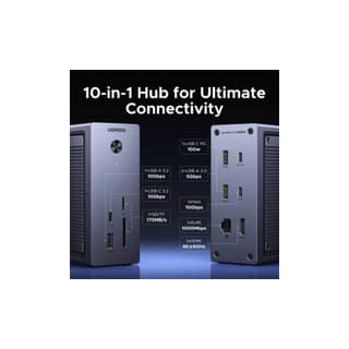 UGREEN CM923 Revodok Pro, 10-in-1 Type-C Docking Station, Grey — 5