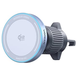 UGREEN W758 MagFlow, 25W, Magnetic Wireless Car Charger, Grey