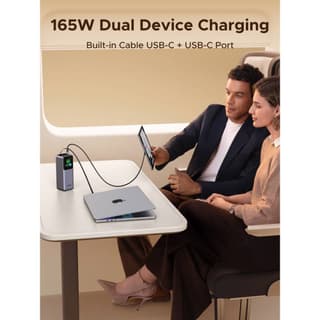 UGREEN PB726 Nexode, 20000mAh, USB, Type-C, Power Bank With Retractable Type-C Cable, Grey — 3