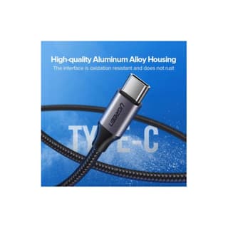 UGREEN US288 USB 2.0 A to Type C, 1m, Black — 3