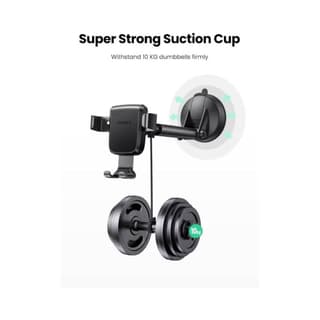 UGREEN LP200, Gravity Phone Holder With Suction Cup, Black — 5