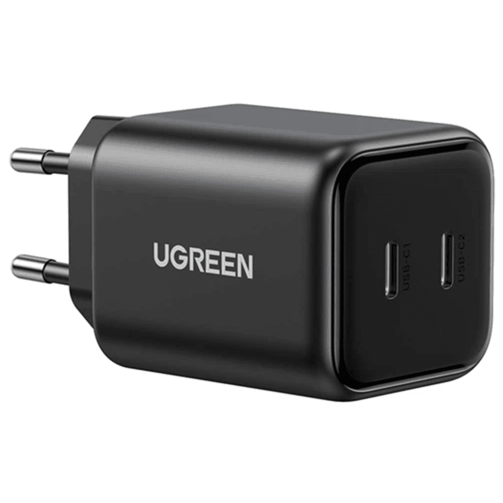 UGREEN X526, 45W, Dual Type-C GaN Fast Charger, Black
