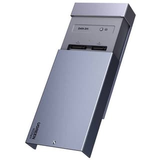 UGREEN CM847 გარე მყარი დისკის ქეისი M.2 NVMe USB4 SSD - 40 გბ/წმ, ნაცრისფერი — 3