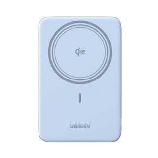 UGREEN PB580, 5000mAh, Type-C, Magnetic Wireless Power Bank, Light Blue