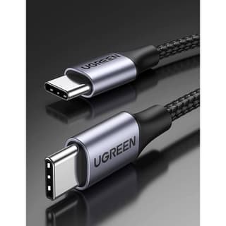 UGREEN US316 100W, Type-C to Type-C Fast Charging Cable, 1m, Black — 2