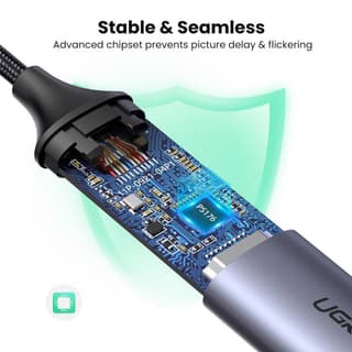 UGREEN CM297, Type-C to HDMI Convertor, Gray — 4