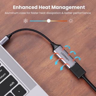 UGREEN CM297, Type-C to HDMI Convertor, Gray — 5