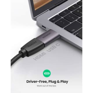 UGREEN US320, Type-C to HDMI Adapter, Space Gray — 2