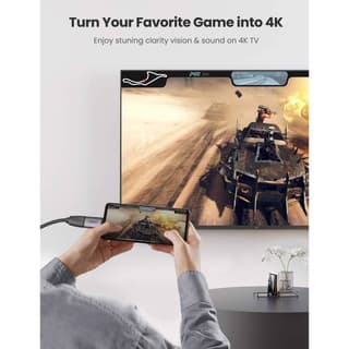 UGREEN US320, Type-C to HDMI Adapter, Space Gray — 5