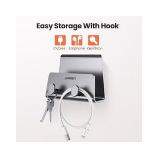 UGREEN LP193, Wall Mount, Phone Holder, Grey — 5