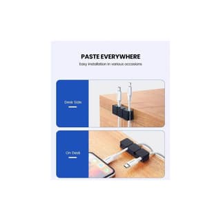 UGREEN LP208, Cable Organizer, Black — 5