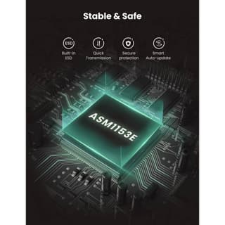 UGREEN CM321, Type-C 3.0 to 2.5-Inch SATA Converter, 50cm, Black — 5