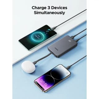 UGREEN PB526 10000mAh 20W Power Bank with Built-in Cable — 6
