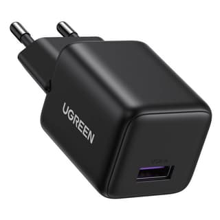 UGREEN X518, 18W, USB, GaN Fast Charger, Black