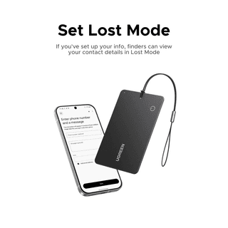 UGREEN CM915 Slim Pro, IOS+Android, Smart Tag Finder, Dark Gray — 4