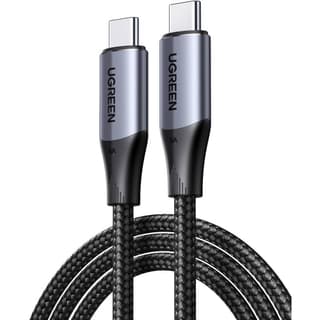 UGREEN US355, 4K Video Cable , 100W, Type-c To Type-c 3.2 Gen 2 Cable, 1m, Black