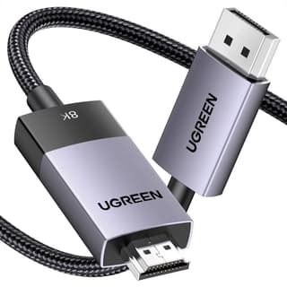UGREEN DP115, 8K, DisplayPort to HDMI, 2m, Grey — 2