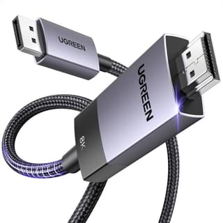 UGREEN DP115, 8K, DisplayPort to HDMI, 2m, Grey — 3