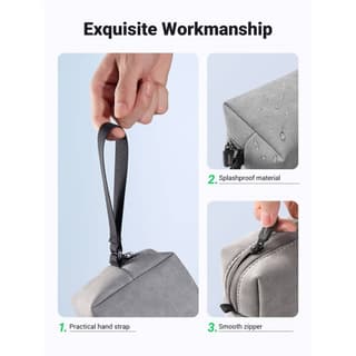 UGREEN LP285, Organizer Bag, Gray — 3