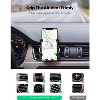 UGREEN LP228, Gravity Phone Holder For Car, Black — 5
