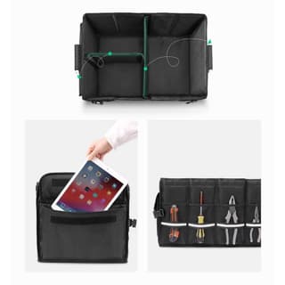 UGREEN LP256 Car Trunk Organizer 55L Oxford Aluminium Alloy — 4