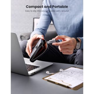 UGREEN CM383 2-in-1 USB External Sound Card, Gray — 6