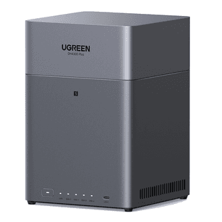 UGREEN NASync DH4300 Plus, Rockchip A76+A55, 8GB, Diskless, RJ45, USB, Type-C, HDMI, Space Gray