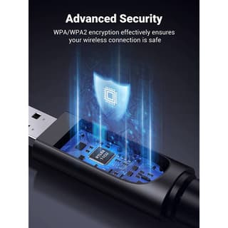 UGREEN CM496, Wifi Adapter, Black — 5