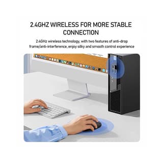 UGREEN MU105, Wireless, USB, Mouse, Blue — 4