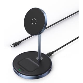 UGREEN CD317, 2-in-1 MagSafe Magnetic Wireless Charger, Black/Blue