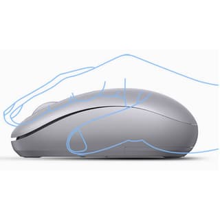 UGREEN MU105, Wireless, USB, Mouse, Moonlight Gray — 2
