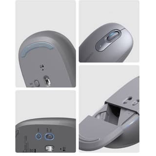 UGREEN MU105, Wireless, USB, Mouse, Moonlight Gray — 3