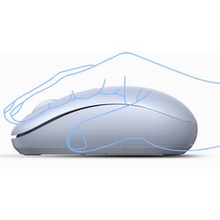 UGREEN MU105, Wireless, USB, Mouse, Dusty Blue — 2