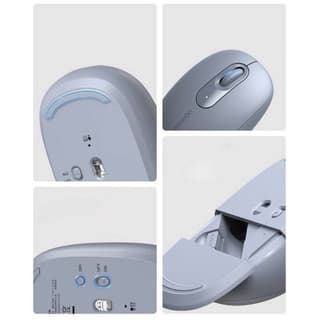 UGREEN MU105, Wireless, USB, Mouse, Dusty Blue — 3