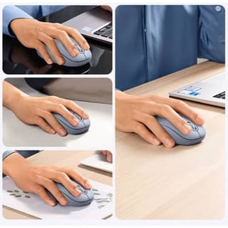 UGREEN MU105, Wireless, USB, Mouse, Dusty Blue — 4