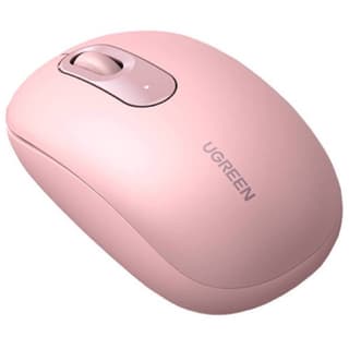 UGREEN MU105, Wireless, USB, Mouse, Cherry Pink